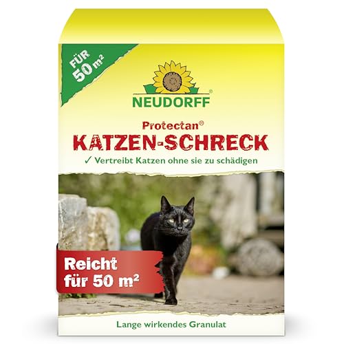 Neudorff Katzen-Schreck vertreibt Katzen wirkungsvoll ohne sie zu schädigen - ausreichend für 50m²